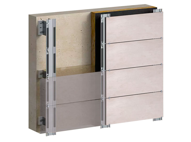 Productos y materiales para fachadas ventiladas en España